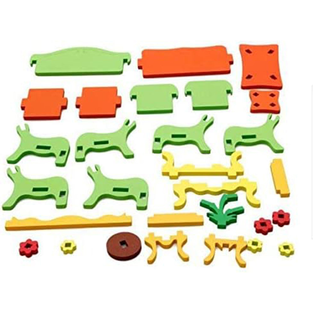 3D ASSEMBLING FURNITURE LIVING ROOM