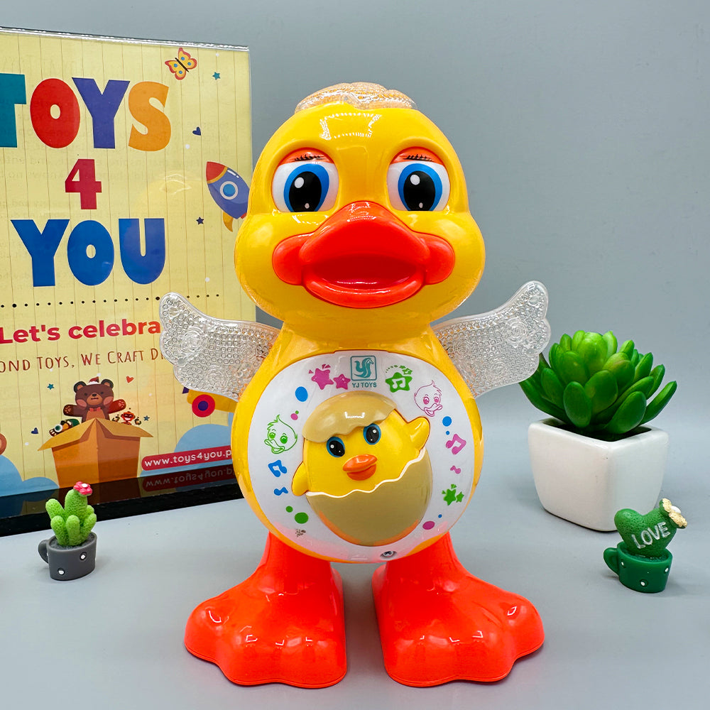 CUTE MUSICAL DANCING DUCK TOY FOR KIDS