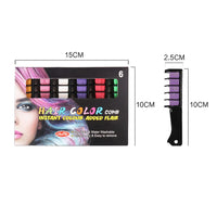 Thumbnail for INSTANT BLENDABLE HAIR COLOR COMB - 6 PCS