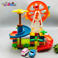 Thumbnail for DIY MANUAL DINOSAUR FERRIS WHEEL BUILDING BLOCKS - 82 PCS