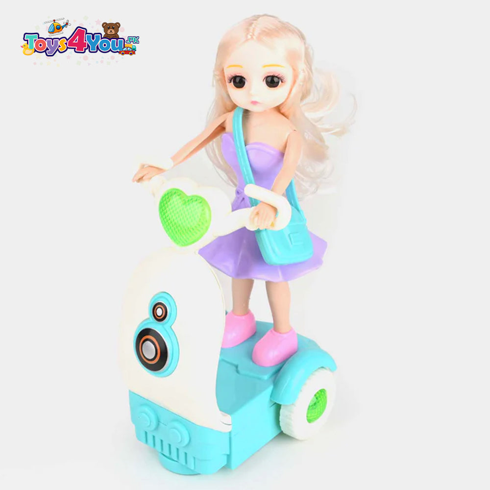 BALANCE DOLL CAR WITH LIGHT & SOUND