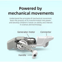 Thumbnail for WIND-UP POWER GENERATOR SET KIDS BOAT TOY