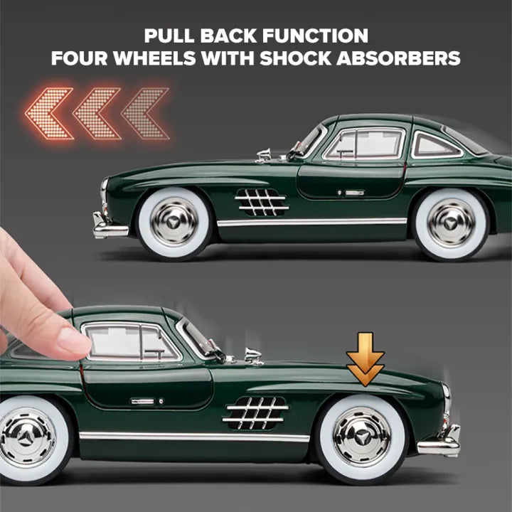 1:24 BENZ 300SL ALLOY DIECAST MODEL