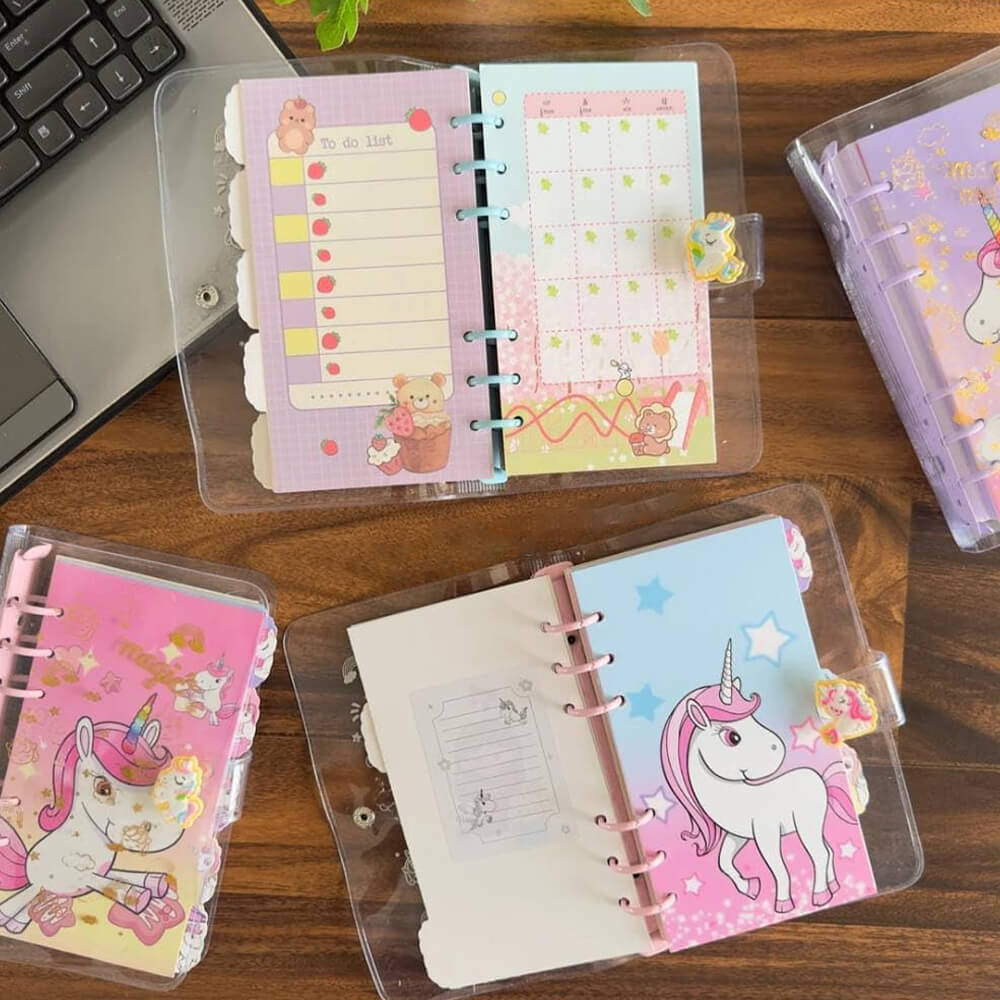 LOVELY UNICORN NOTEBOOK DIARY