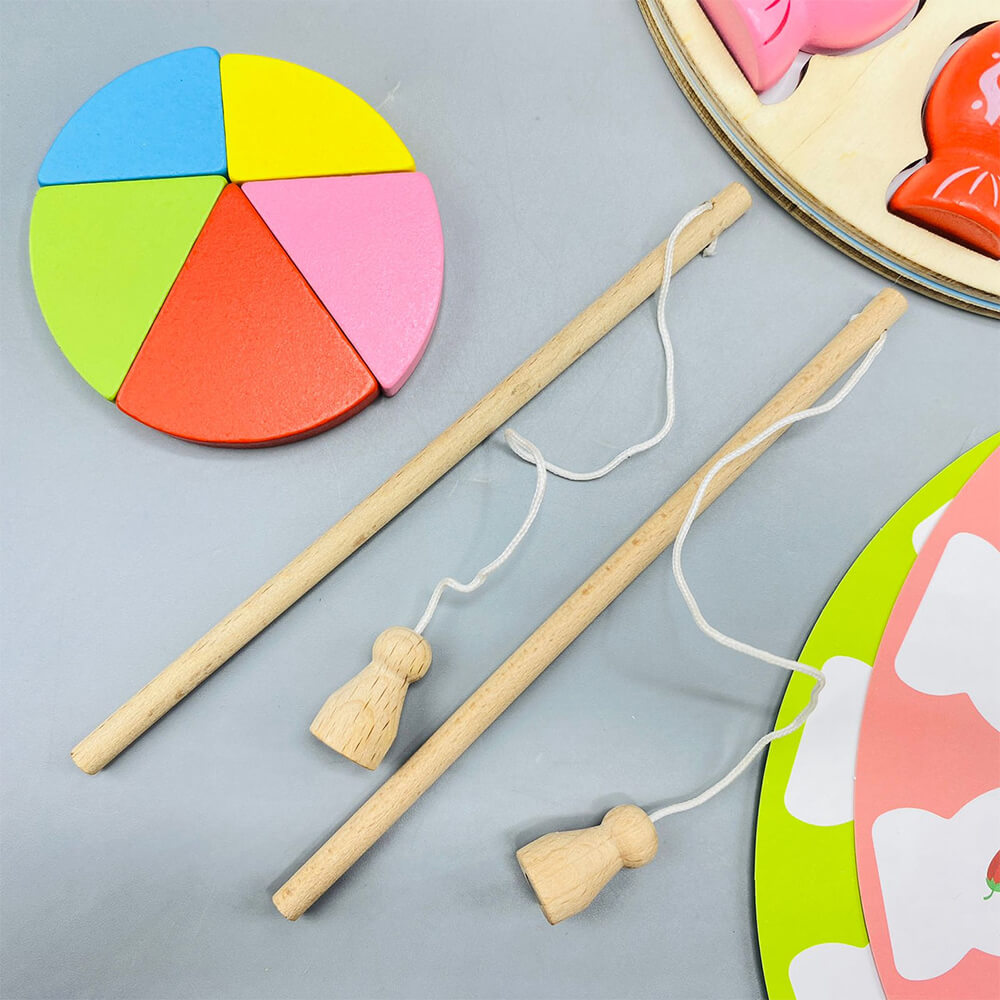 WOODEN MAGNETIC FISHING GAME