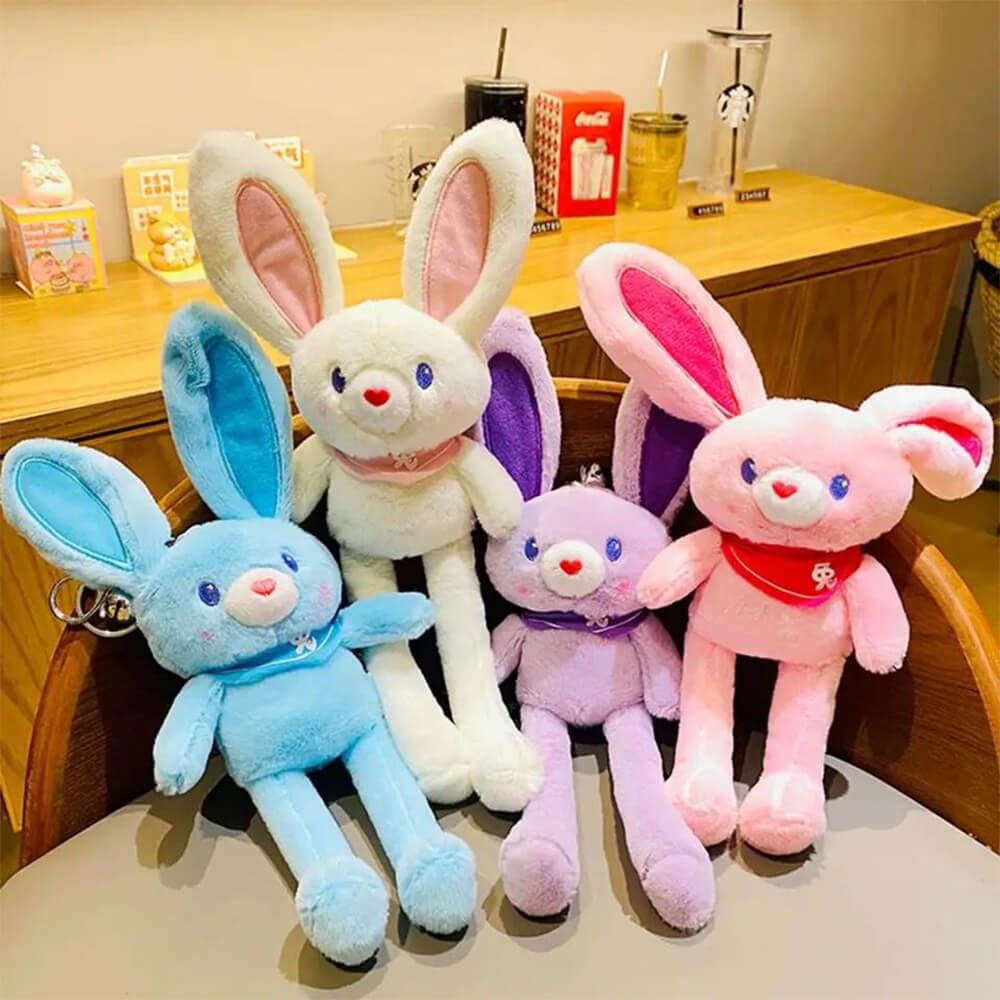 FUNNY BUNNY STRETCHABLE STUFFED TOY - 30 CM