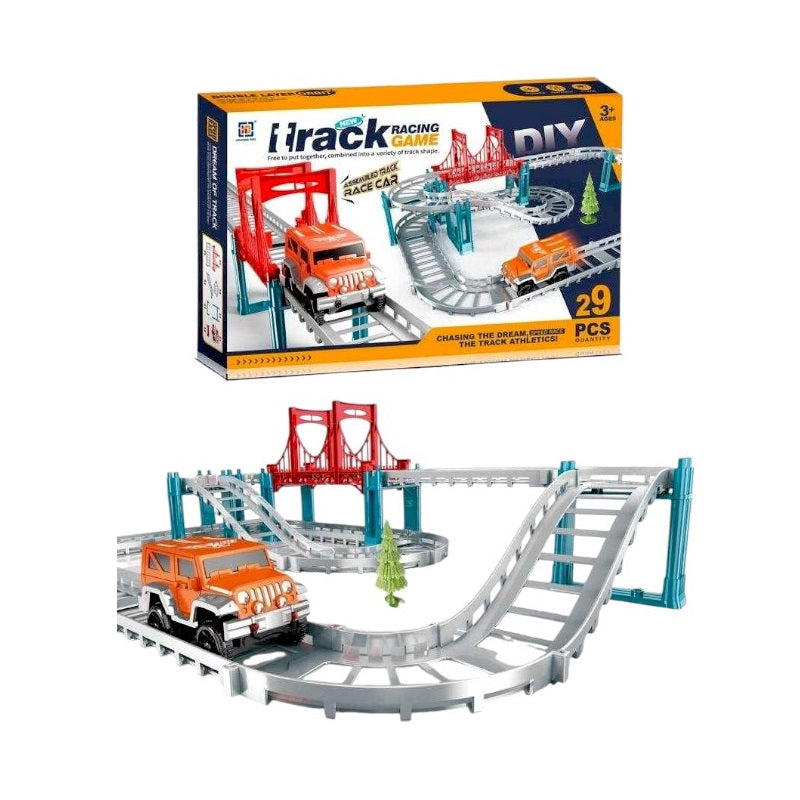 DIY RACING TRACK GAME - 29PC