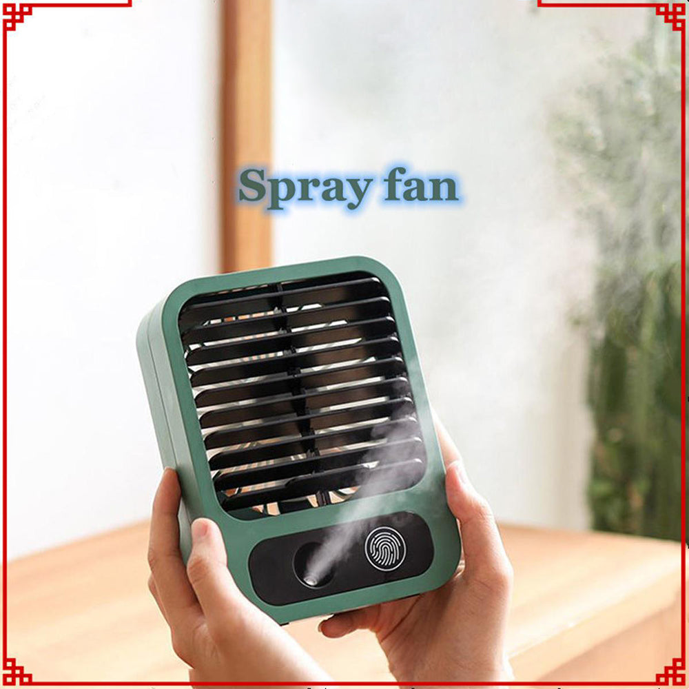 2 IN 1 PORTABLE WATER SPRAY MIST FAN