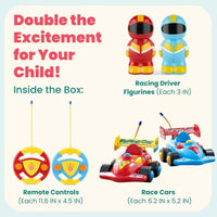 Thumbnail for REMOTE CONTROL REMOVABLE DRIVER RACE CAR - PACK OF 1