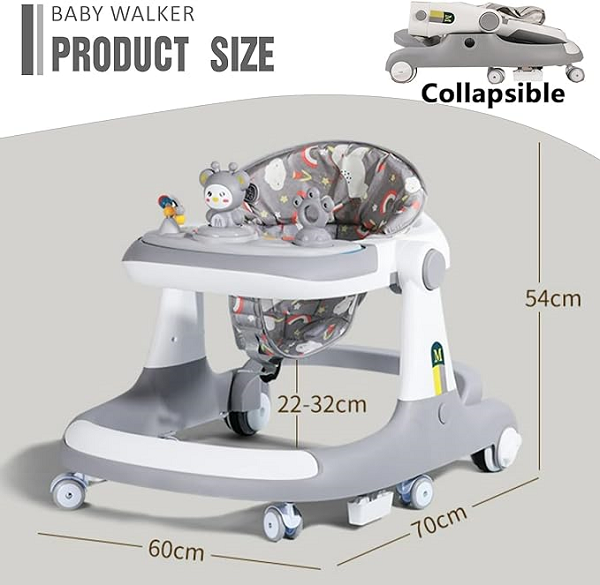 BABY FIBER WALKER & ACTIVITY ATTRACTIVE FOR BABIES