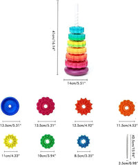 Thumbnail for 6 STAGES RAINBOW STACKING TOWER