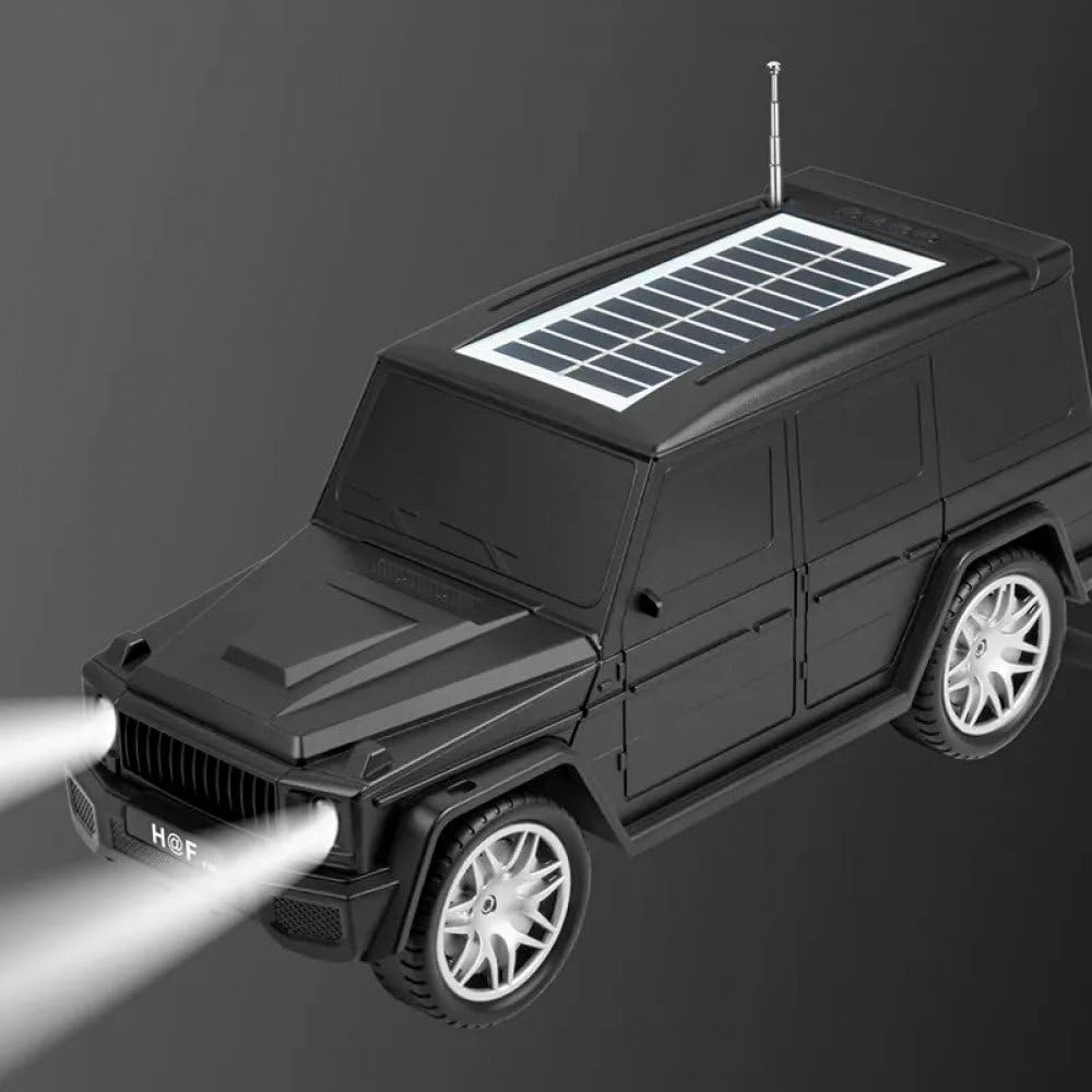 G-WAGON  BLUETOOTH  SOLAR  SPEAKER  AND  CHARGER