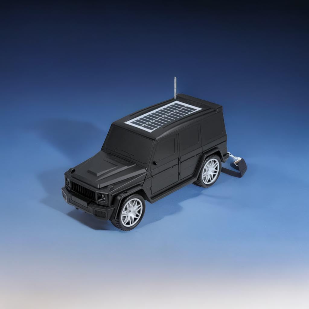 G-WAGON  BLUETOOTH  SOLAR  SPEAKER  AND  CHARGER