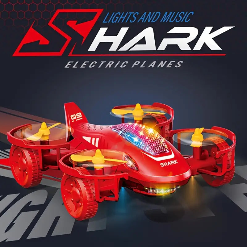 360 ROTATING SHARK WITH LIGHT & MUSIC