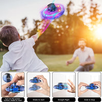 Thumbnail for USB RECHARGEABLE FLYING SPINNER WITH LED LIGHTS