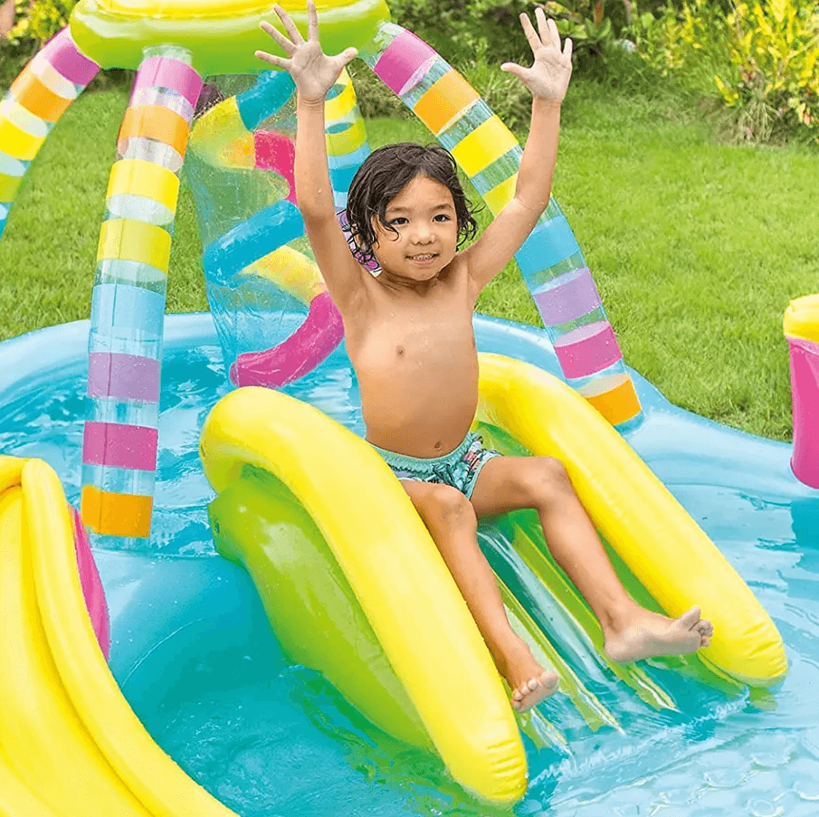 Intex rainbow pool hotsell