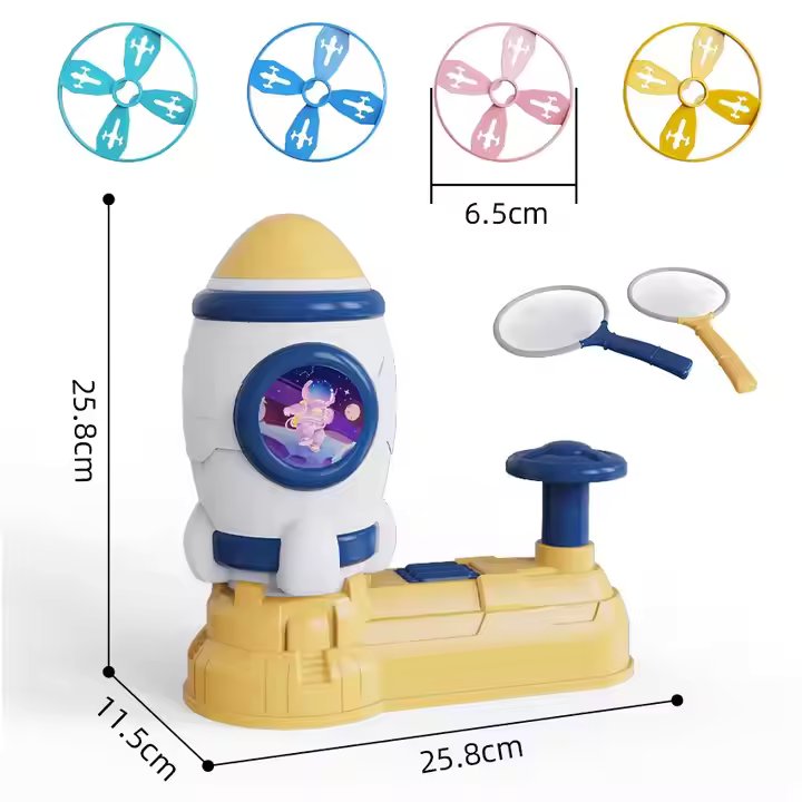 ROCKET FLYING DISK LAUNCHER GAME