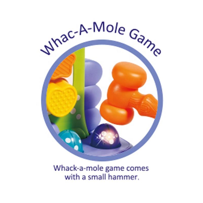 LITTLE DINOSAUR WHACK-A-MOLE  INTERACTIVE HAMMERING POUNDING TOY