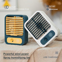 Thumbnail for 2 IN 1 PORTABLE WATER SPRAY MIST FAN