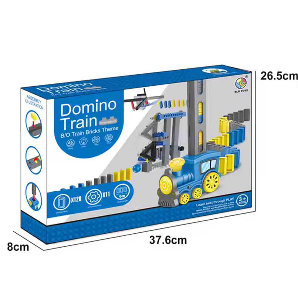 DOMINO BRICKS TRAIN PLAY SET