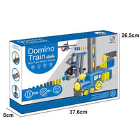 Thumbnail for DOMINO BRICKS TRAIN PLAY SET