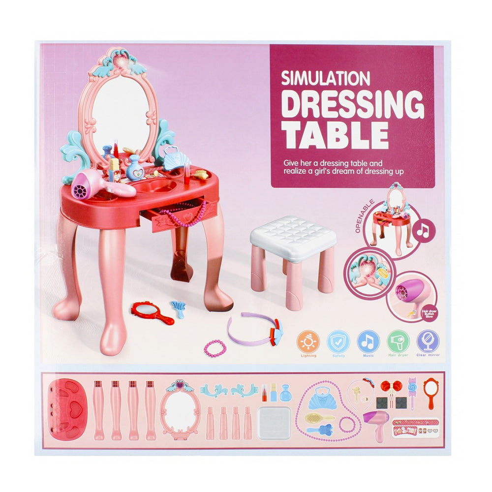 PRINCESS DREAM SIMULATION DRESSING TABLE - 31 PCS
