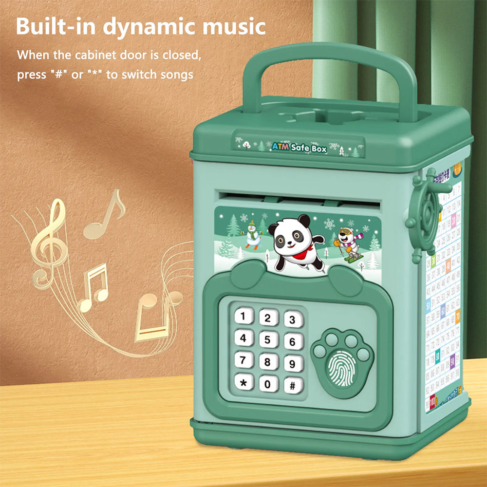 ATM MONEY BOX WITH MUSIC & FINGER PRINT