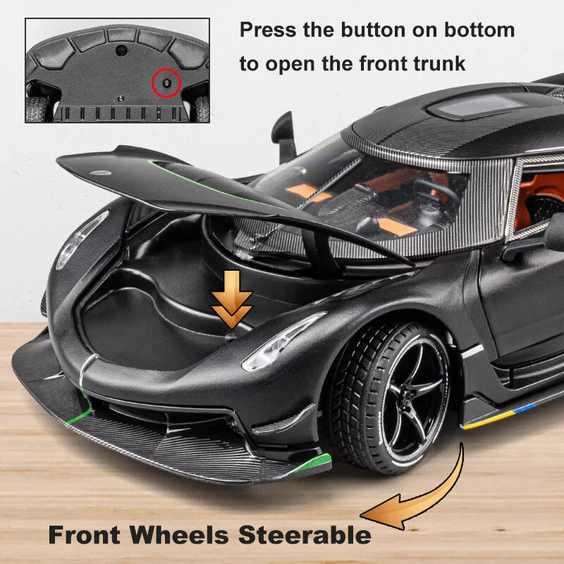 1:24 KOENIGSEGG JESKO ALLOY DIECAST MODEL