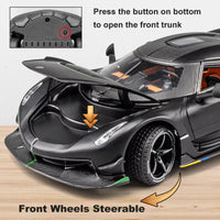 Thumbnail for 1:24 KOENIGSEGG JESKO ALLOY DIECAST MODEL