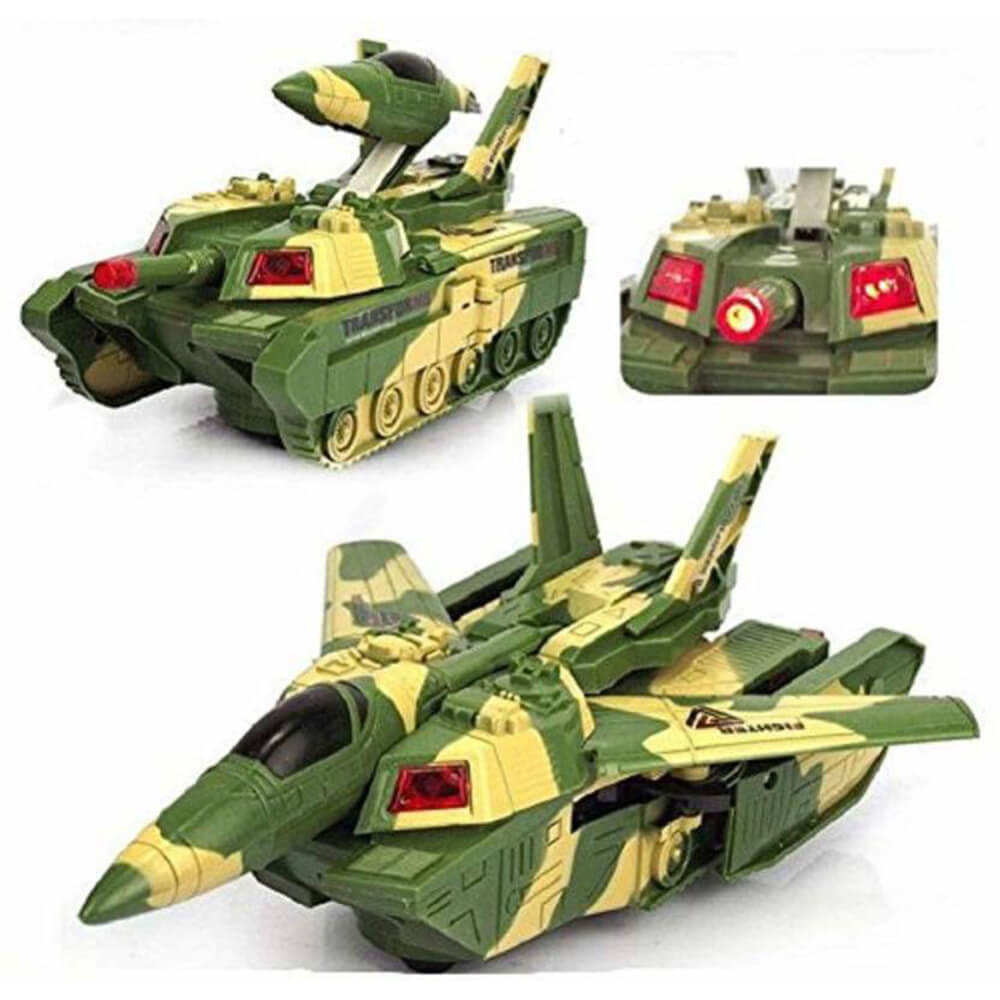 2 IN 1 AIRCRAFT AND MILITARY TANK