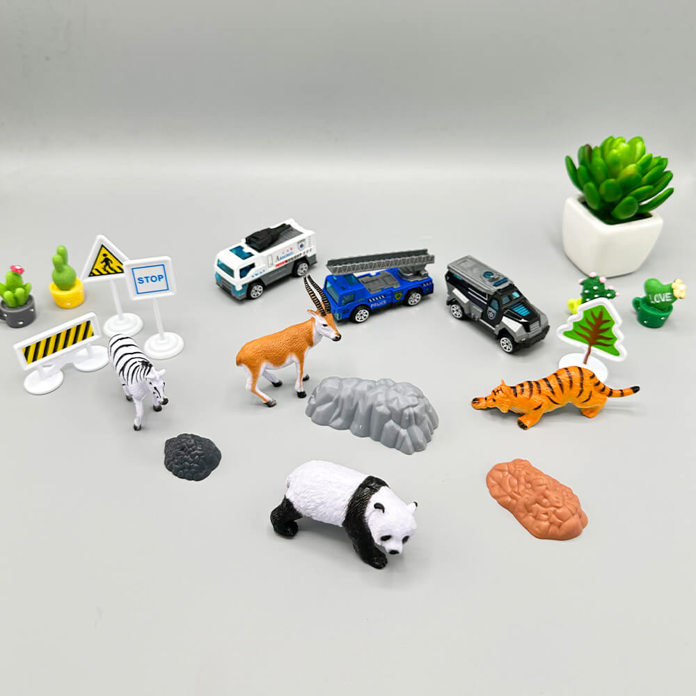 JUNGLE ANIMAL WORLD EXPLORE THEME SET