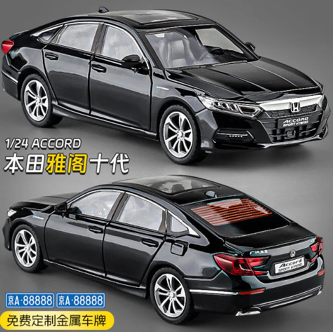 1:24 HONDA ACCORD ALLOY DIECAST MODEL
