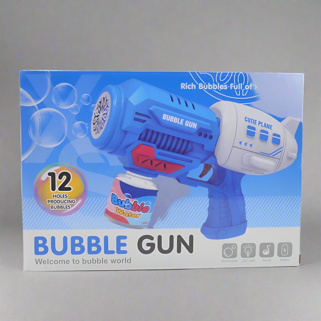 RICH BUBBLE GUN WITH LIGHT & SOUND