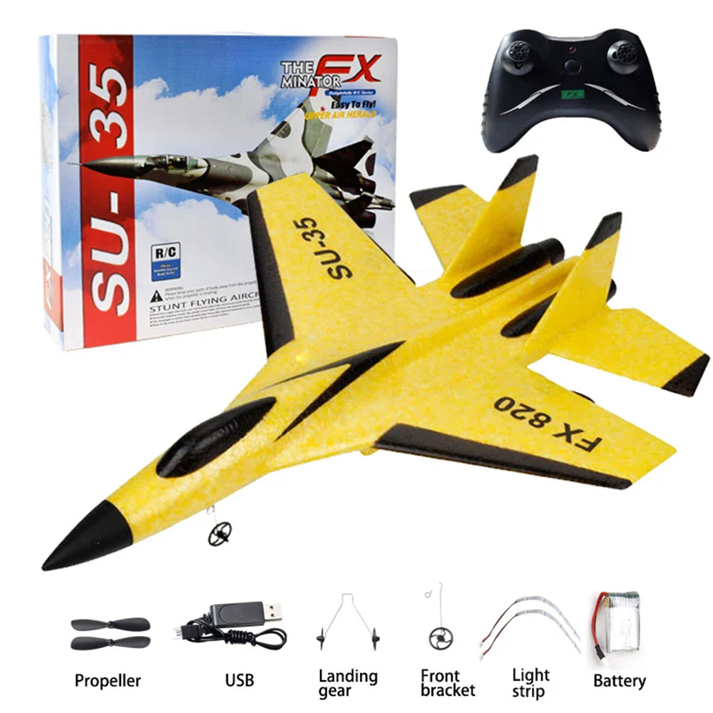 SU-35 STUNT FLYING RC AIRCRAFT GLIDER