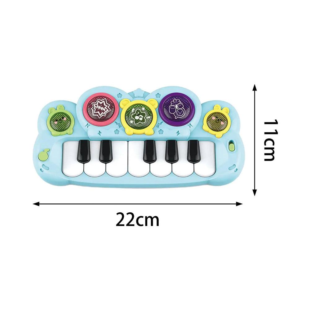 ELECTRONIC CARTOON MUSICAL PIANO WITH LIGHTS