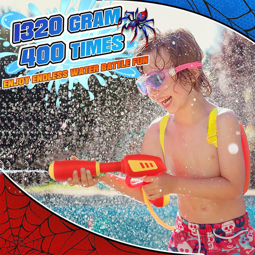 SPIDER MAN BACK PACK WATER GUN