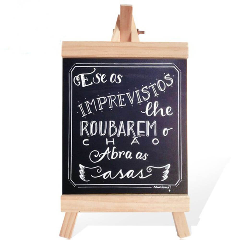 WOODEN DRAWING BLACKBOARD - 10 INCH