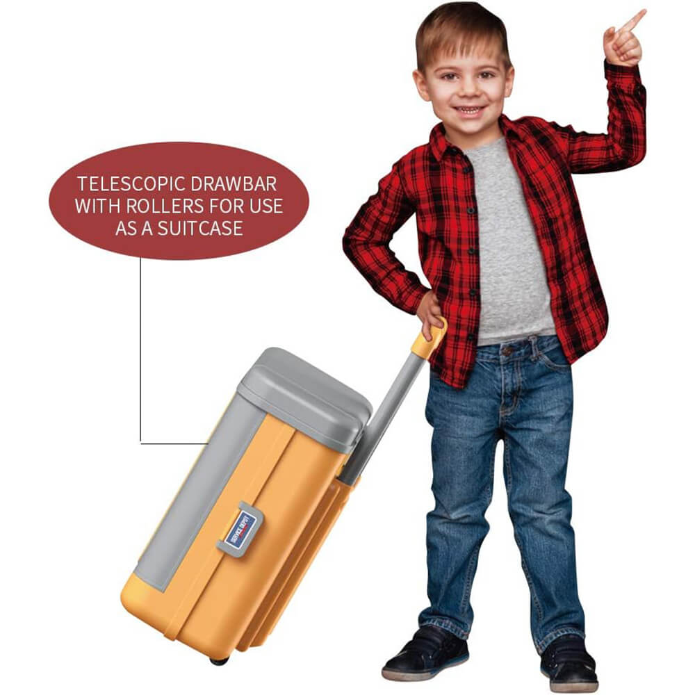 4 IN 1 CARPENTER ENGINEER ROLE-PLAY SUITCASE