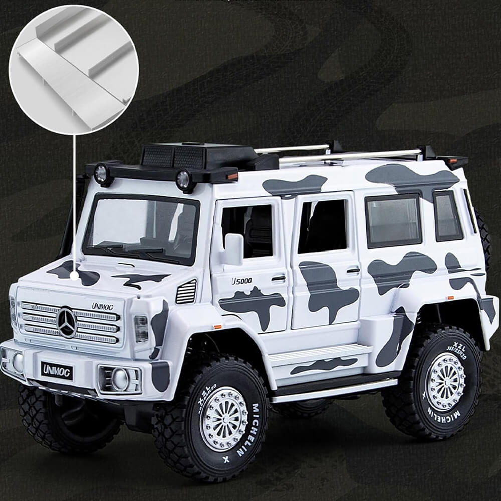 1:24 MERCEDES-BENZ UNIMOG U5000 ALLOY METAL DIECAST MODEL