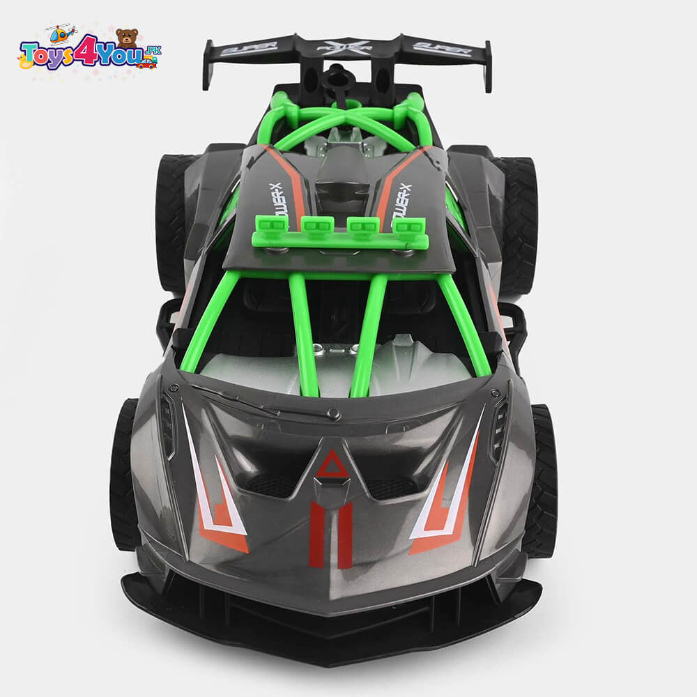 RC CAR WITH LIGHT & SMOKING FOR KIDS