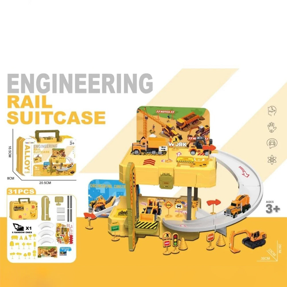 ENGINEERING RAIL SUITCASE TRACK SET