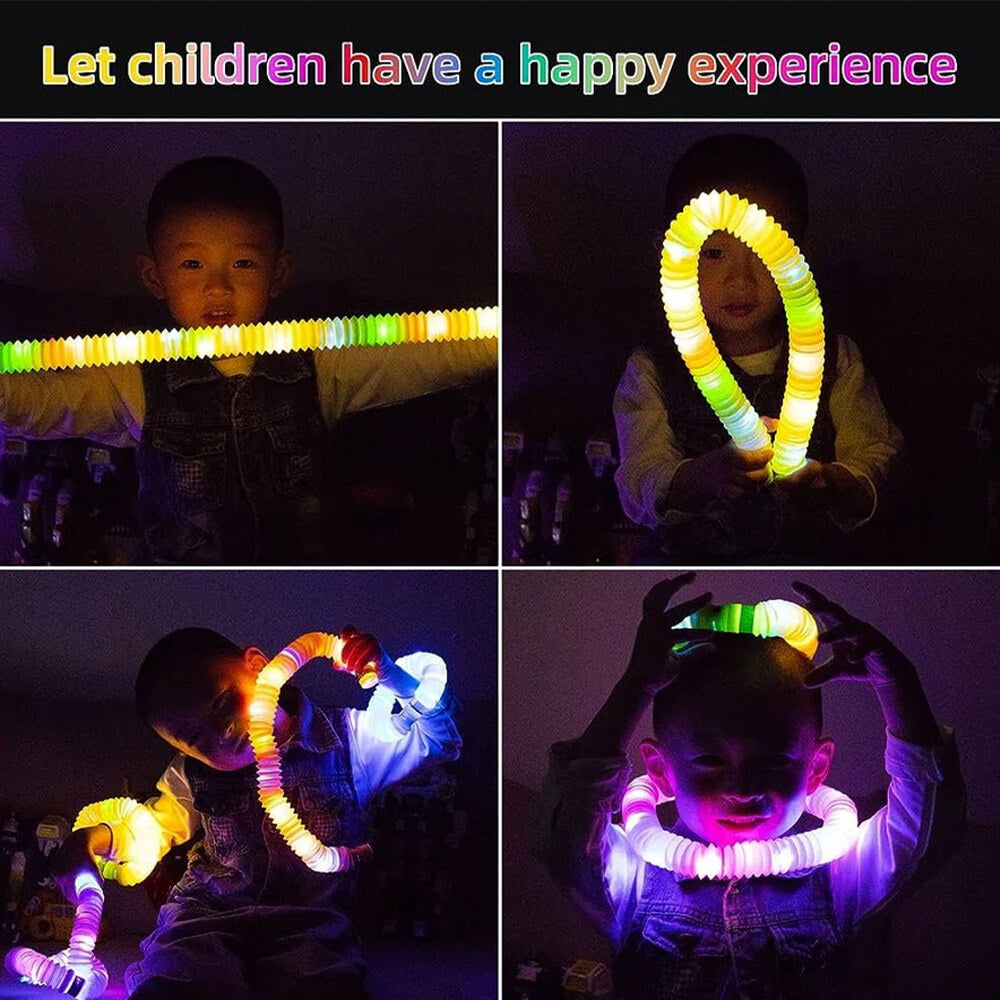 PACK OF 2 LED STRETCH TUBES FOR KIDS