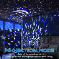 Thumbnail for GALAXY PROJECTOR SKY ROTATING LED ROOM LIGHT