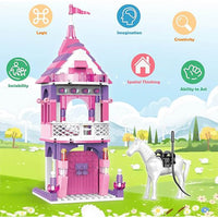 Thumbnail for COLORFUL COGO BUILDING PRINCE & PRINCESS CASTLE