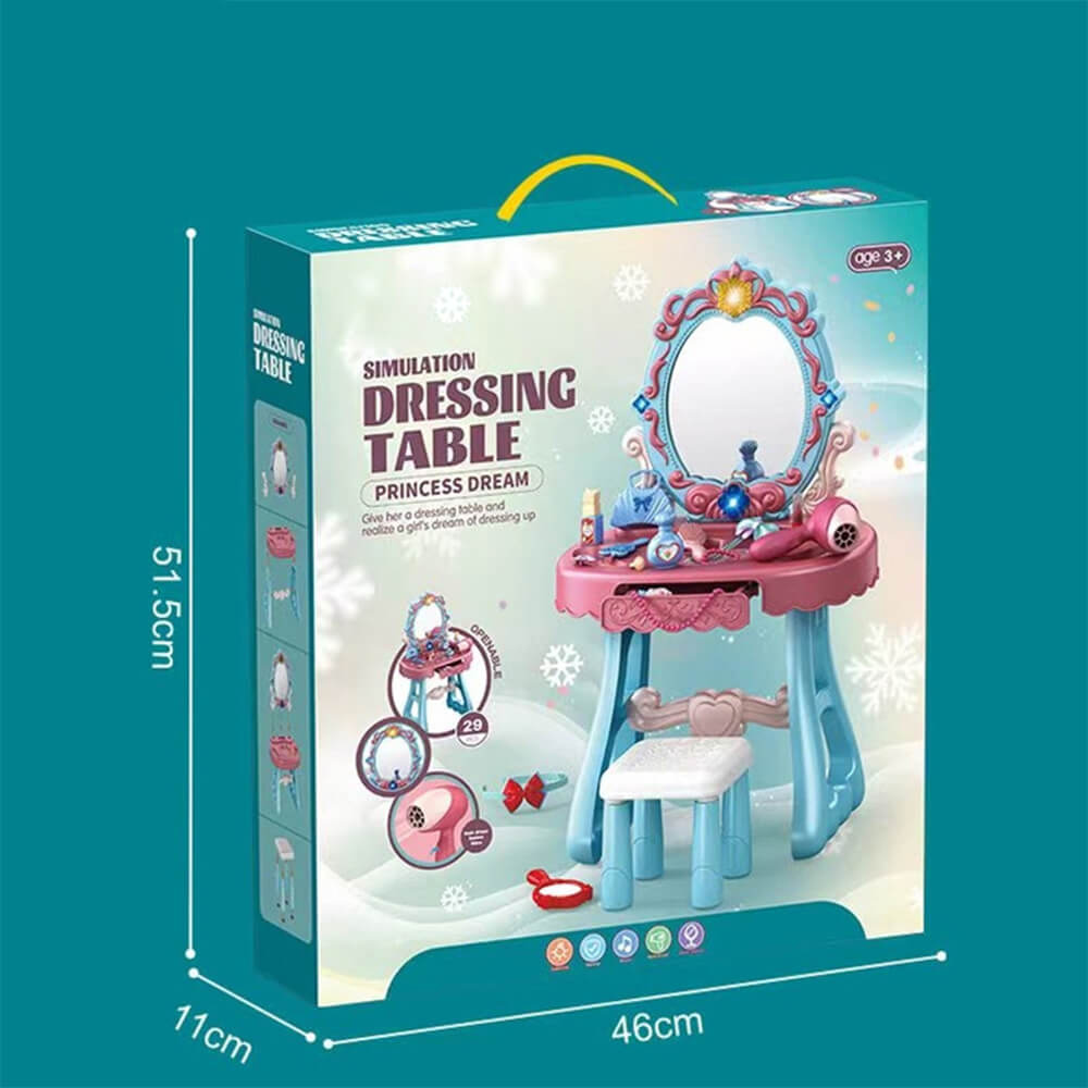 PRINCESS DREAM SIMULATION DRESSING TABLE - 29 PCS