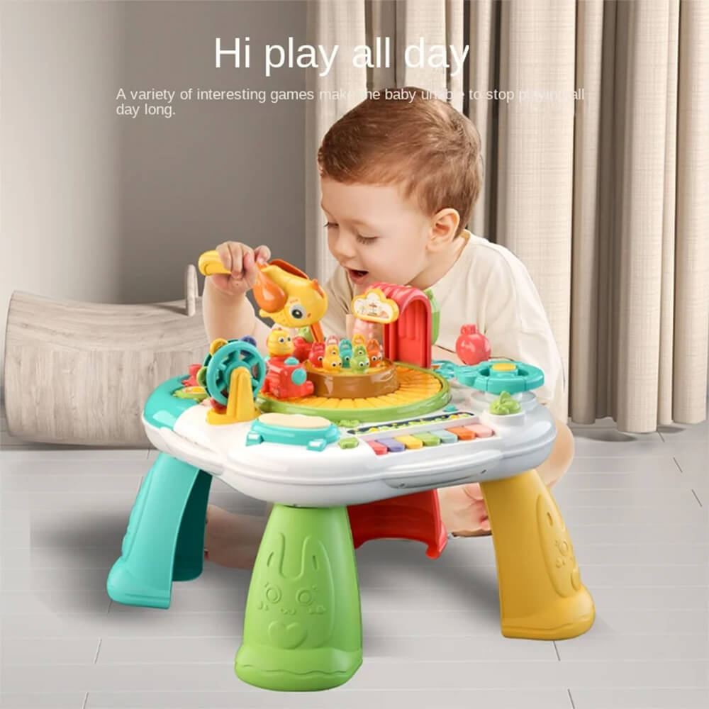 2 IN 1 MULTIFUNCTIONAL BABY ACTIVITY PLAY TABLE