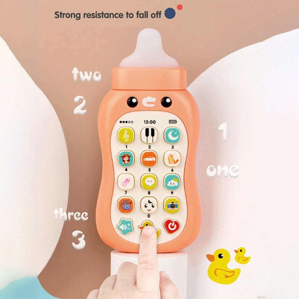 INTELLIGENT EDUCATION PHONE MUSICAL BOTTLE TOY