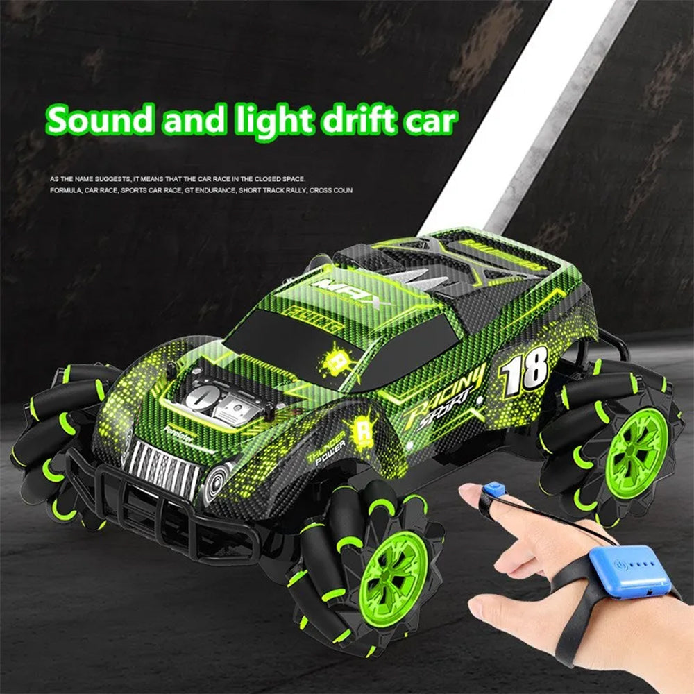 1:18 2.4G GESTURE SENSING STUNT DEFORMATION RC CAR