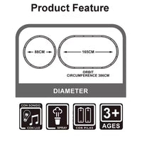 Thumbnail for ELECTRIC TRAIN SET WITH 3 CARRIAGES & TRACKS