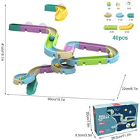 Thumbnail for DIY BALL TRACK SET 40 PIECES